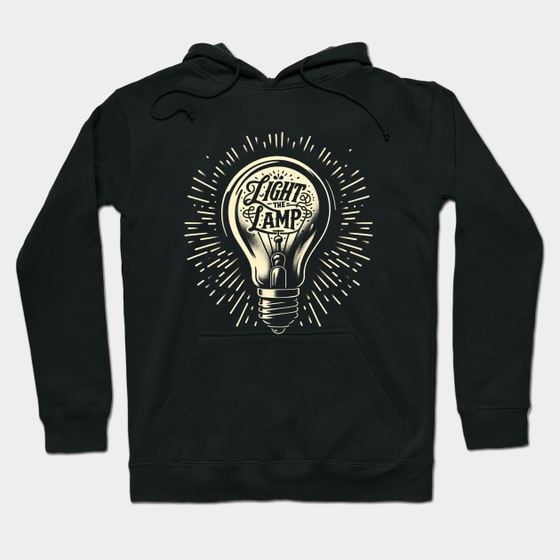 Light The Lamp Hoodie by WorldByFlower